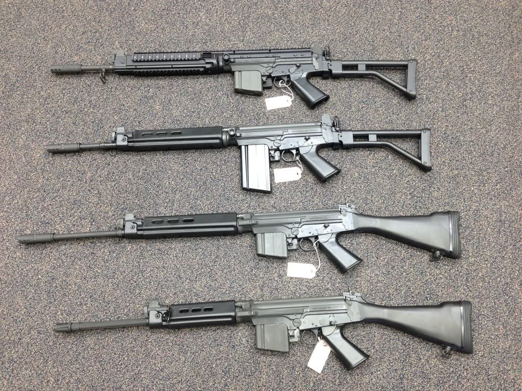 DSA SA58 FAL Para, Carbine, & Std. Rifles in stock DAS